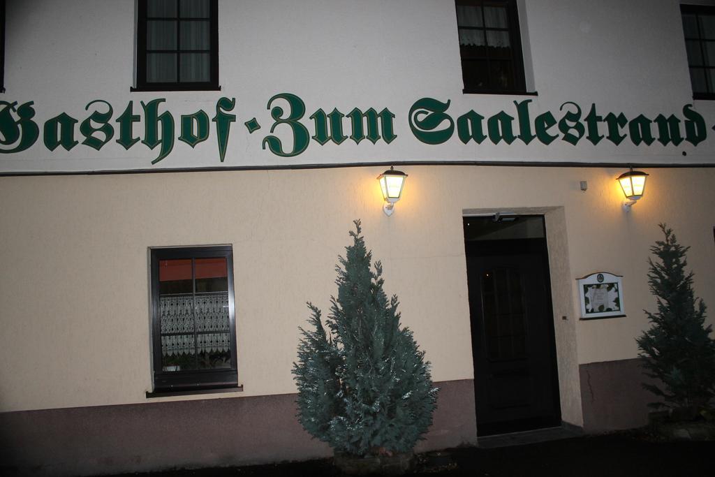 Gasthof & Pension Zum Saalestrand Bad Dürrenberg Extérieur photo